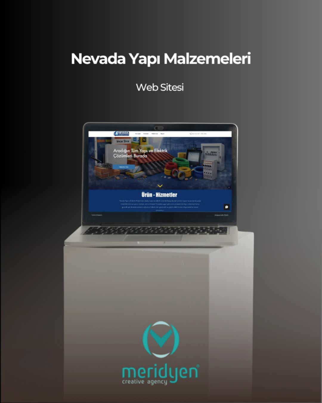 Nevada Yapı Malzemeleri – Web Sitesi