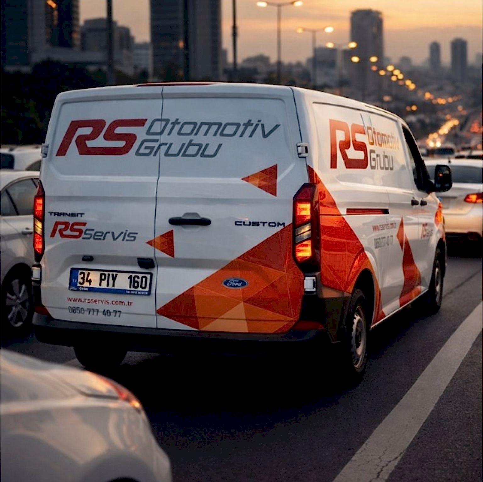 RS Otomotiv Araç Giydirme ve Showroom Görselleme – Meridyen Ajans