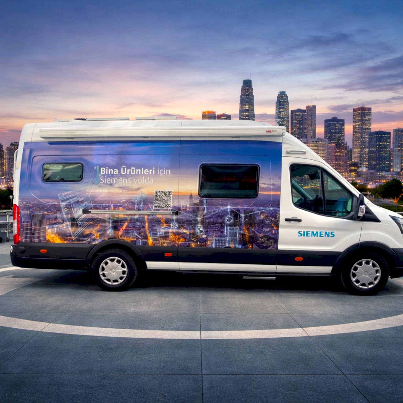 Siemens Türkiye Kurumsal Araç Giydirme – Meridyen Ajans